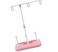 Didiseaon Supporto per Rocchetto Filo in Plastica e Metallo per Macchina da Cucire Previene Grovigli e Rotture del Filo per Cucito Domestico e Quilting