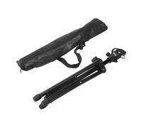 Didiseaon Supporto per Silenzioso con Tripode in Metallo e Tappetino Doppia Faccia in Gomma Portatile e Robusto per Pratica Batteria Inclusa Borsa da Trasporto