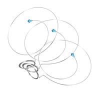 Didiseaon Supporto Porta Lente D’ingrandimento Per Orologio in Filo Di Ferro, Accessorio Per Riparazione Orologi, Set 3 Pezzi, Strumento Leggero e Pratico Per Lavorazioni Di Precisione