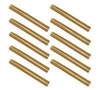 Didiseaon Tappi in Metallo per Penne Nail Art 10 Pezzi Protezione Antipolvere per Pennelli Unghie Cappucci Estensori per Manicure Accessori per Salone e Uso Domestico