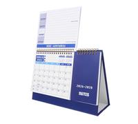 Didiseaon Tavolo con Copertina Blu Pianificatore Mensile per Organizzazione Accademica e Personale Carta Spessa per Scrittura per e Scuola