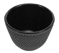 Didiseaon Tazza da Tè in Ghisa Manico 110 Ml Stile Retrò Giapponese per Uso Domestico Ufficio e Ristoranti Tazza da Degustazione Kung Fu Resistente e Artigianale