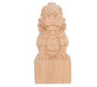 Didiseaon Terminali Decorativi in Legno Massello per Pali di Recinzione, Cappucci per Pali Ringhiera Intagliati Stile Romano, Coppia di Pinnacoli Multiuso per Arredamento Casa e Ufficio,