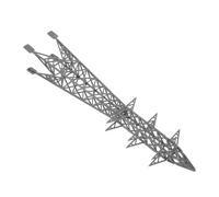 Didiseaon Torre di Trasmissione 1:150 PLA per Paesaggio Ferroviario, Accessorio per Tracciato Trenini, Progettato per Modellisti e Progetti DIY