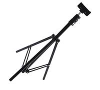 Didiseaon Treppiede per Proiettore Portatile Regolabile Altezza 1,7 M Mensola Supporto per Macchina Fotografica e Accessori, Supporto Stabile per Esterni Borsa da Trasporto