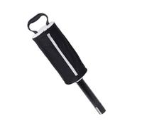 Didiseaon Tubo Raccolta Palline Golf Portatile, capacità 70 Palline, Nero | Abs e Tessuto in Nylon, Chiusura a Zip, Leggero, senza Piegarsi, Accessorio per Strumenti da Golf