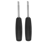 Didiseaon Utensili per Stelo Valvola Auto in Lega di Alluminio e Plastico Set 2 Pezzi Controllo Preciso della Coppia per Sistemi di Climatizzazione e Veicoli