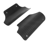 Didiseaon Valigia in Plastica Nera Protezione Bordi 2 Pezzi | Accessorio Leggero, Rinforza i Punti Deboli, Passo 90mm e 158mm, per Spedizione e Viaggio Quotidiano