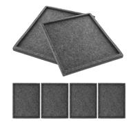 Didiseaon Vassoio in Feltro per Puzzle 1000 Pezzi, Organizzatore Portatile e Riutilizzabile per Facile Suddivisione e Raccolta delle Tessere del Puzzle