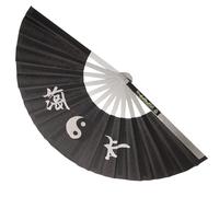 Didiseaon Ventaglio Cinese Tai Chi Pieghevole in Acciaio Resistente Accessorio Leggero per Danza e Spettacoli Kung Fu Ventaglio Grande a Mano per Festival e Arti Marziali Decorazione