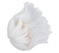 Didiseaon Vesti la parrucca oggetti di scena per feste parrucche da donna oggetti di scena per costumi parrucca per le ragazze White
