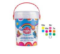 DIDO - 344900 - Vaso 100 salsicciotti - glitter - 50gr - DiDò - 83476 - Conf. da 1 Pz.