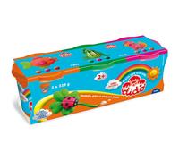 DIDO - 390461 - Tris barattoli da 220gr - verde-arancio-magenta - DiDò - conf. 3 pezzi - 51277 - Conf. da 1 Pz.