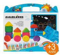 Didò blocks trenino - pasta da modellare naturale e creativa 3+