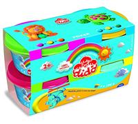 Dido' POKER barattoli di pasta per giocare 100g nei colori azzurro, giallo, verde, magenta