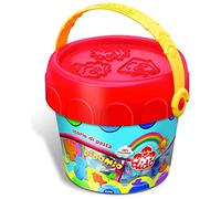 Pasta modellabile DiDo medio - DiDo - secchiello 10 salsicciotti con attrezzi