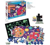 DIDÒ, Set Creativo Pasta per Giocare, Model & Puzzle Galaxy, 53pz
