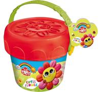 Dido Set Creativo Pasta per Giocare Secchiello Cutie Flower, 13pz