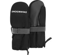Didriksons Biggles Zip 9, muffole, bambini, nero 2-4Y Black