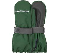 Didriksons Biggles Zip, muffole da sci, junior, verde scuro 2/4 Pine Green