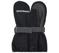 Didriksons - Kid's Biggles Zip Mitten 8 - Guanti 2-4 Years nero