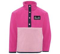 Didriksons - Kid's Monte Half Button - Pullover in pile 130 fuchsia