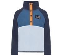 Didriksons - Kid's Monte Half-Buttoned 4 - Pullover in pile 100 blu