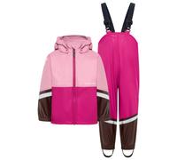 Didriksons - Kid's Waterman Set 12 - Set antipioggia 80 fuchsia