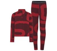 Didriksons - Kid's Yotta PR Set - Intimo da sci 130 rosso