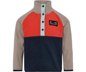 Didriksons Monte, felpa fleece, junior, arancione 140 Paprika