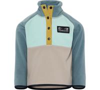 Didriksons Monte, felpa fleece, junior, azzurro 110 Ocean Mint