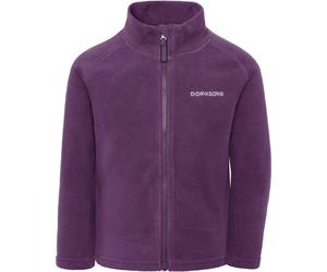 Didriksons Monte FZ 10, giacca in pile, bambini, viola 100 Northen Purple