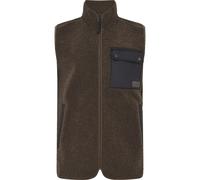 Didriksons Rasmus, gilet in pile, uomo, dark mocha M(50) Dark Mocha
