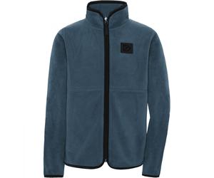 Didriksons Rubi FZ, giacca in pile, junior, mountain blue 150 Mountain Blue