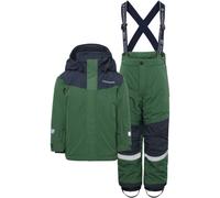 Didriksons Skare, completo da sci, junior, verde scuro 110 Pine Green