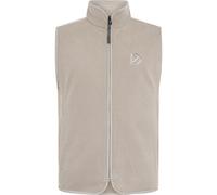 Didriksons Tino, gilet in pile, uomo, ash brown L(52) Ash Brown
