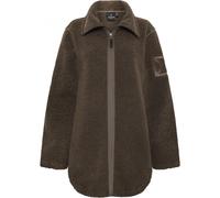 Didriksons Umi, cappotto in pile, donna, marrone scuro 48(4XL) Dark Mocha
