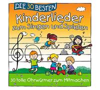 S. Sommerland e K. Glück & Die Kita-Frösche – Die 30 besten Kinderlieder zum Singen und Spielen – CD