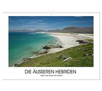Die Äußeren Hebriden (Wandkalender 2026 DIN A3 quer), CALVENDO Monatskalender: Die Inselkette der Äußeren Hebriden besticht durch atemberaubende ... die Gletscher der letzten Eiszeit prägten.