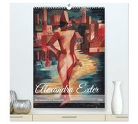 Die Amazone der Avantgarde (hochwertiger Premium Wandkalender 2026 DIN A2 hoch), Kunstdruck in Hochglanz: Kubo-Futurismus Meisterin