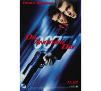 Die Another Day (Mono-Lato Advance Stile B) Originale Film Poster