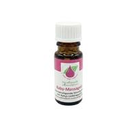Die Aromaölmanufaktur Olio da massaggio per bambini, 10 ml, misura prova: olio per bambini benefico con oli essenziali naturali al 100% per rilassarsi, coccola la pelle delicata del bambino