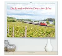 Die Baureihe 101 der Deutschen Bahn (hochwertiger Premium Wandkalender 2026 DIN A2 quer), Kunstdruck in Hochglanz: Aufnahmen der IC-Baureihe 101 aus den Jahren 2013 bis 2015