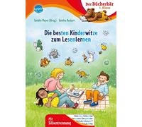 Die besten Kinderwitze zum Lesenlernen: Der Bücherbär: Erstlesebuch mit Silbentrennung für die 1. Klasse