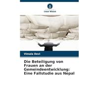 Die Beteiligung von Frauen an der Gemeindeentwicklung: Eine Fallstudie aus Nepal