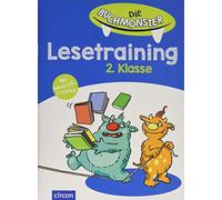 Die Buchmonster 2. Klasse: Lesetraining 2. Klasse