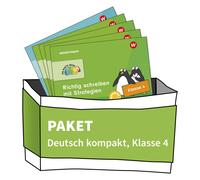 DIE BUNTE REIHE - Deutsch: Deutsch kompakt Klasse 4 (5 Hefte) (Tascabile)