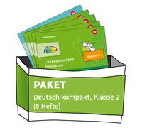 DIE BUNTE REIHE - Deutsch: Paket: Deutsch kompakt Klasse 2 (5 Hefte) (Broschre)