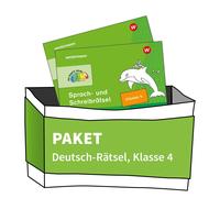 DIE BUNTE REIHE - Deutsch: Paket: Rätsel Klasse 4 (2 Hefte) (Tascabile)