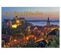 Die Burg Hohnstein im Licht der vier Jahreszeiten (Tischkalender 2026 DIN A5 quer), CALVENDO Monatskalender: Die Burg Hohnstein in der Sächsischen Schweiz zeigt in ihrer jahreszeitlichen Vielfalt.